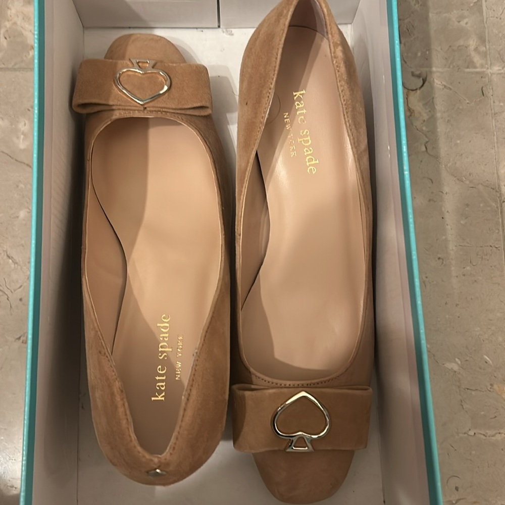Women’s Kate Spade Diora Biscotti Pumps shoes size 7 - Picture 7 of 8